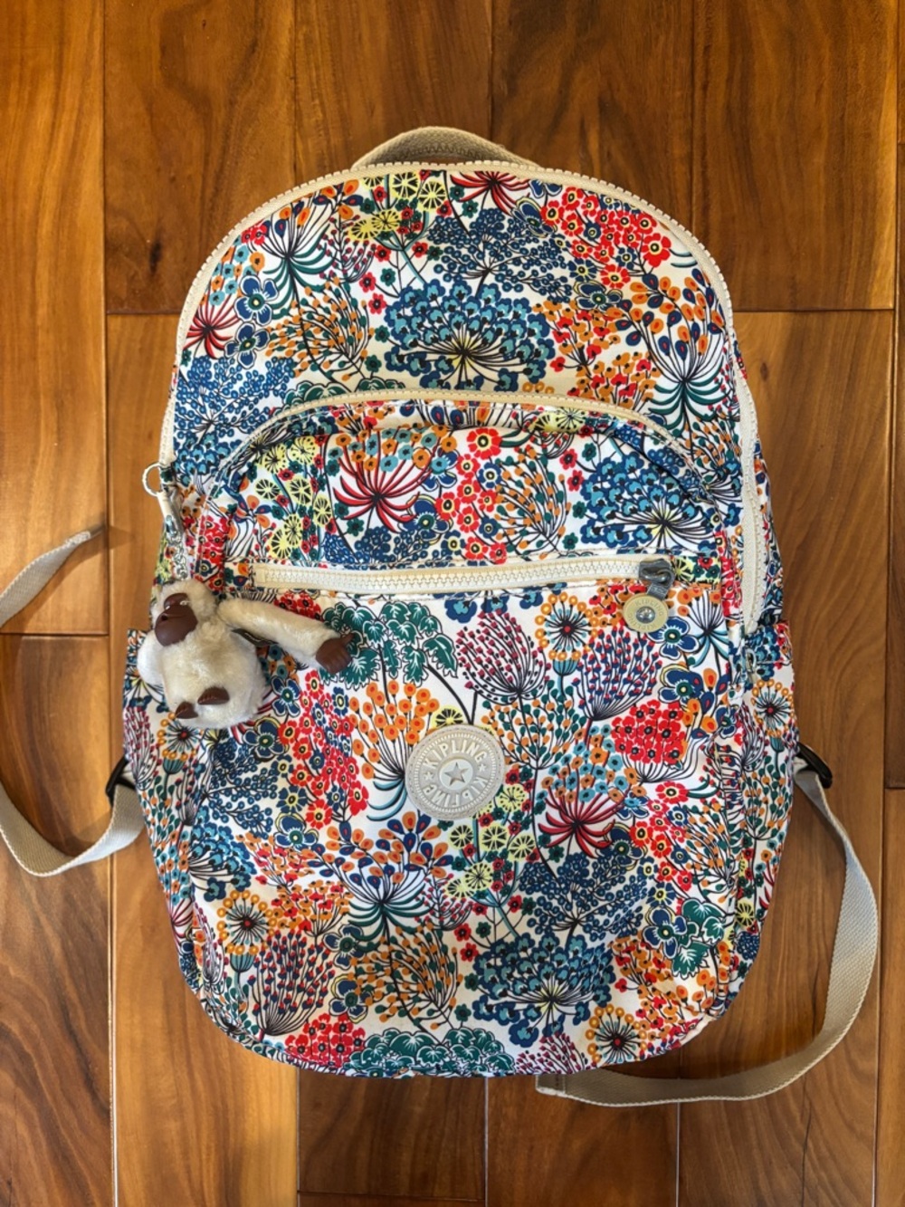 Kipling Seoul Large Backpack - 15 inch - with laptop sleeve